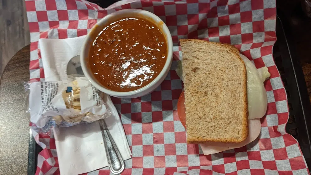 Chili and Sandwiches